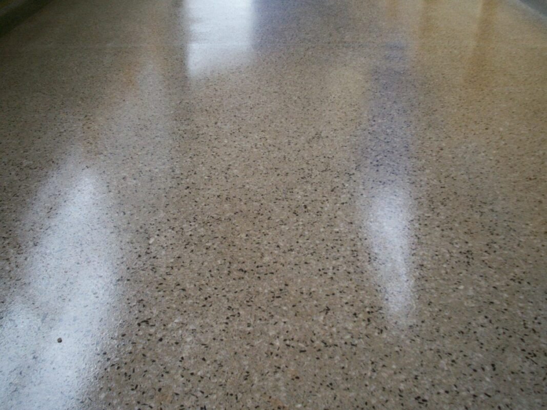 piso granilite polido